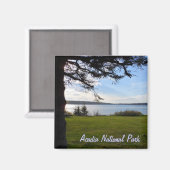 Aimant Parc national de l'Acadie, Maine (Recto/Verso)