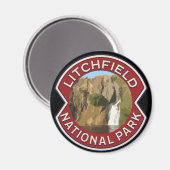 Aimant Parc national de Litchfield (Recto/Verso)