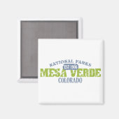 Aimant Parc national de Mesa Verde (Recto/Verso)