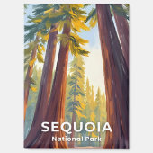 Aimant Parc national de Sequoia | California Travel (Recto)