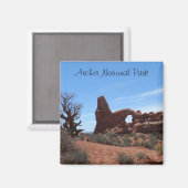 Aimant Parc national de Turret Arch-Arches (Recto/Verso)