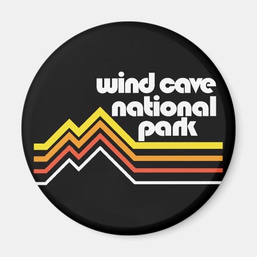 Aimant Parc national de Wind Cave (Devant)