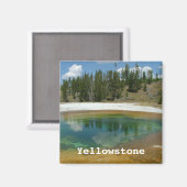Aimant Parc national de Yellowstone (Recto/Verso)