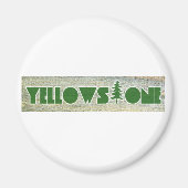 Aimant Parc national de Yellowstone (Devant)