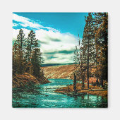 Aimant Parc national de Yellowstone Magnit (Devant)