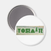 Aimant Parc national de Yosemite (Recto/Verso)