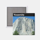 Aimant Parc national de Yosemite (Recto/Verso)