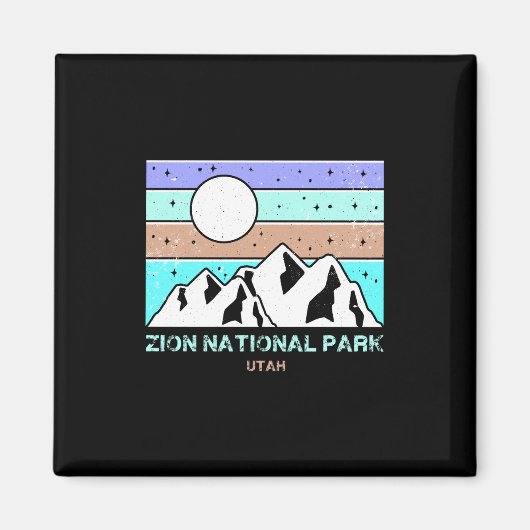 Aimant Parc national de Zion (Devant)