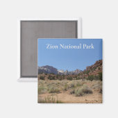 Aimant Parc national de Zion (Recto/Verso)