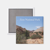 Aimant Parc national de Zion (Recto/Verso)