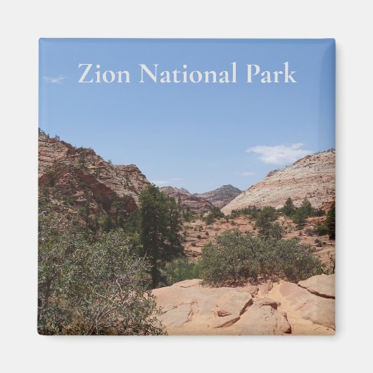 Aimant Parc national de Zion (Devant)
