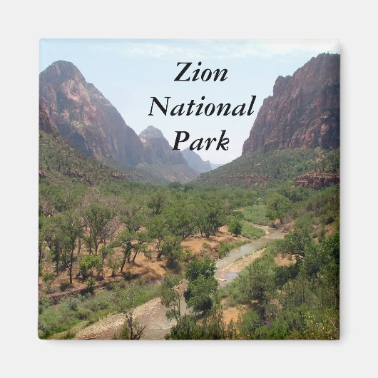 Aimant Parc national de Zion (Devant)