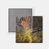 Aimant Parc national de Zion, Utah. États-Unis Éphémère (Recto/Verso)