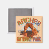 Aimant Parc national des Arches (Recto/Verso)