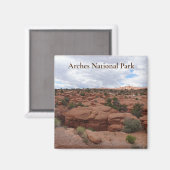 Aimant Parc national des Arches (Recto/Verso)