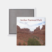 Aimant Parc national des Arches (Recto/Verso)