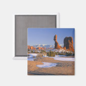 Aimant PARC NATIONAL DES ARCHES, UTAH. États-Unis Roche é (Recto/Verso)