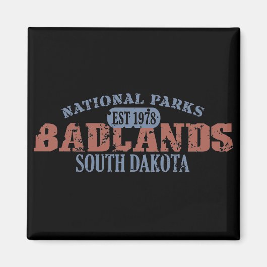 Aimant Parc national des Badlands (Devant)