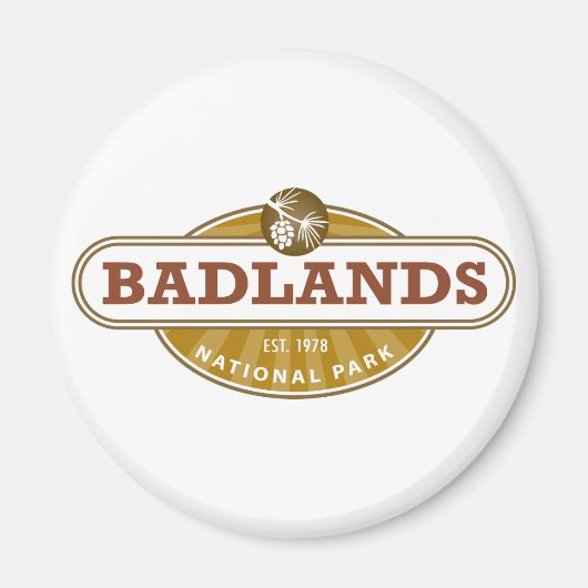 Aimant Parc national des Badlands (Devant)