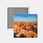 Aimant Parc national des Badlands, SD (Recto/Verso)
