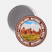 Aimant Parc national des Canyonlands (Recto/Verso)