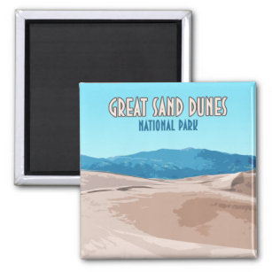 Aimant Parc National Des Dunes De Sable Great Colorado