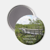 Aimant Parc national des Everglades, Floride (Recto/Verso)