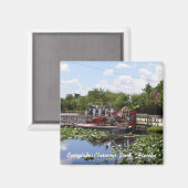 Aimant Parc national des Everglades, Floride (Recto/Verso)
