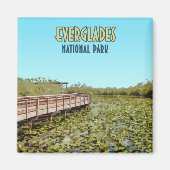 Aimant Parc national des Everglades Floride (Devant)