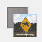 Aimant Parc national des Everglades, Floride (Recto/Verso)