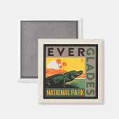 Aimant Parc national des Everglades | Floride (Recto/Verso)