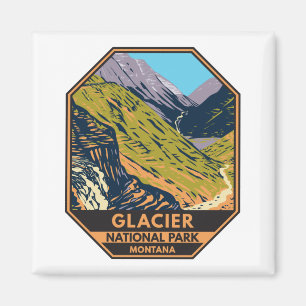 Aimant Parc national des Glaciers Aller au chemin Sun