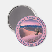 Aimant Parc national des Great Sand Dunes (Recto/Verso)