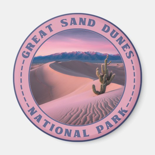 Aimant Parc national des Great Sand Dunes (Devant)