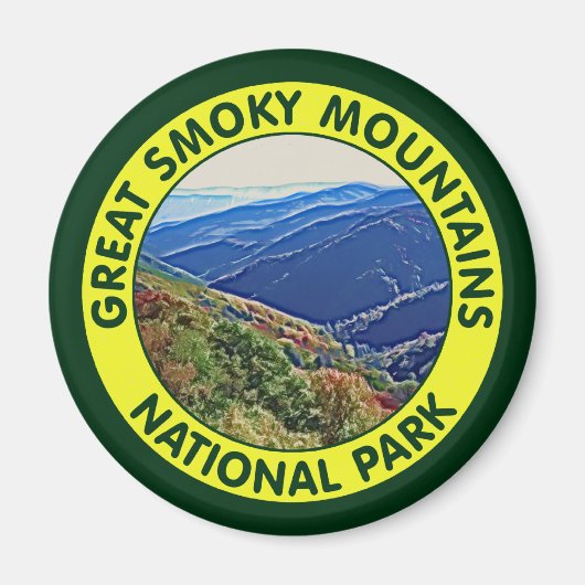 Aimant Parc national des Great Smoky Mountains (Devant)