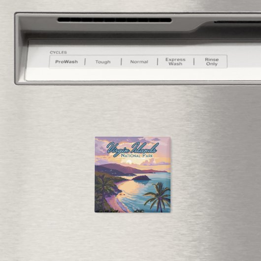 Aimant Parc national des Îles Vierges Plage St John (In Situ (Lave-vaisselle))