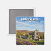 Aimant Parc national des North York Moors Angleterre (Recto/Verso)