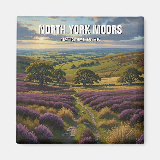 Aimant Parc national des North York Moors Angleterre (Devant)