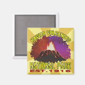 Aimant Parc national des volcans d'Hawaii (Recto/Verso)