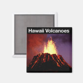 Aimant Parc national des volcans d'Hawaii (Recto/Verso)