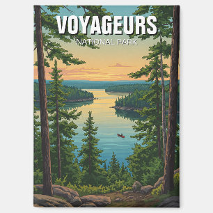 Aimant Parc national des Voyageurs Coucher de soleil du M