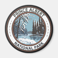 Parc national du Canada Prince Albert Badge d'hive