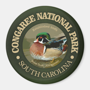 Aimant Parc national du Congaree (Canard à Bois)