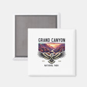 Aimant Parc national du Grand Canyon (Recto/Verso)