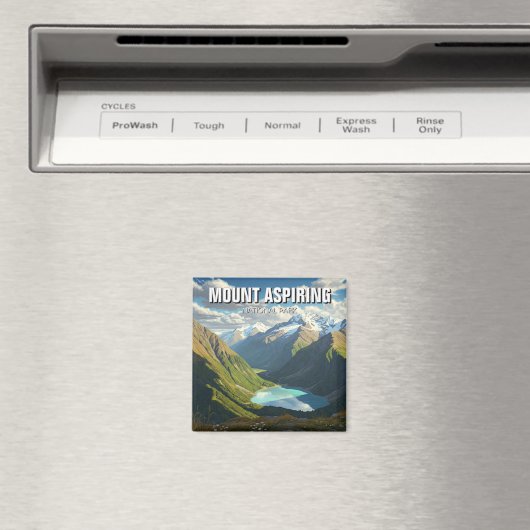 Aimant Parc national du Mont Aspiring Voyage en Nouvelle- (In Situ (Lave-vaisselle))