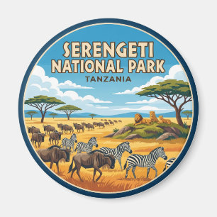 Aimant Parc national du Serengeti Tanzanie