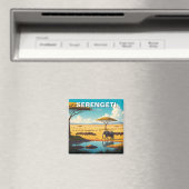 Aimant Parc national du Serengeti Tanzanie (In Situ (Lave-vaisselle))