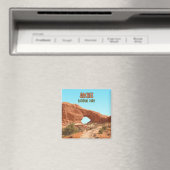 Aimant Parc national d'Utah Vintage (In Situ (Lave-vaisselle))