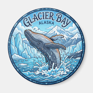 Aimant Parc national et réserve de Glacier Bay en Alaska