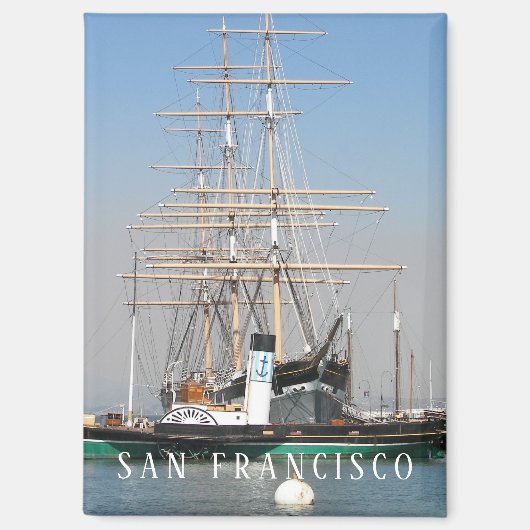 Aimant Parc National Historique de San Francisco Maritime (Recto)